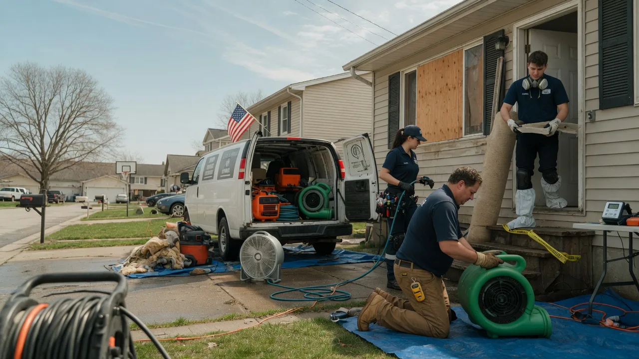 Water Damage Restoration in Keokuk, IA near me